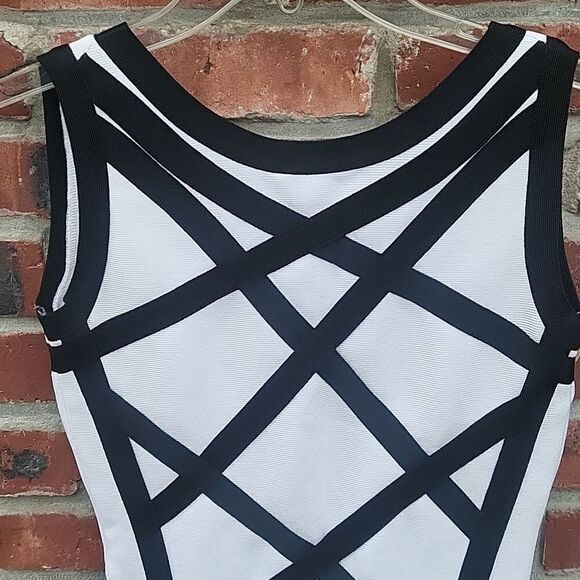 Bebe high low hem bandage dress - Picture 2 of 8